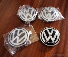středové krytky VW 56mm karbon pokličky