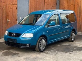 VOLKSWAGEN CADDY MAXI1,9TDi 7míst nové brzdy, tlumiče