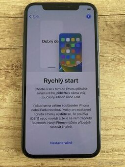 Apple IPhone X 256GB - šedá