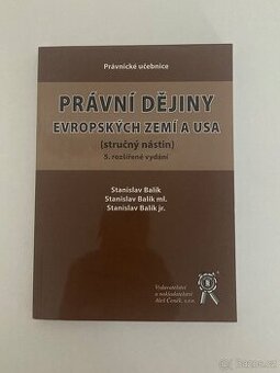 Právní dějiny evropských zemi a usa - 1