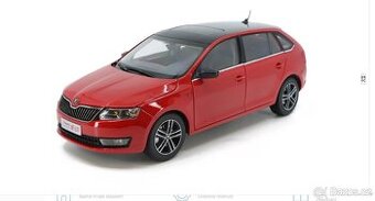 Model Škoda Rapid Spaceback Abrex 1:18