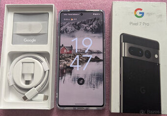 Google Pixel 7 Pro (12GB/128GB + Android 15 + příslušenství)