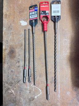 Vrtáky Metabo, Hilti, XT Line, 5 kusů, nové