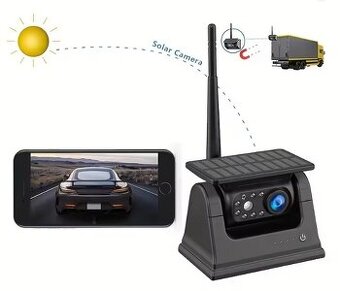 Wifi bezdrátová zpětná HD kamera karavan, kamion, autobus, b