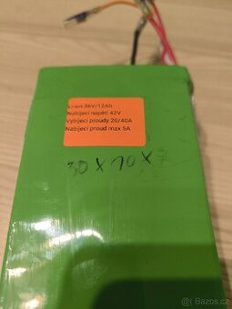 Baterie elektrokoloběžky či elektrokola 36V12Ah
