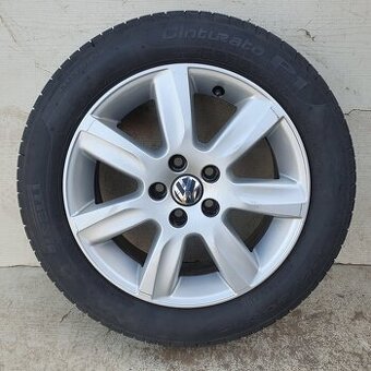 Alu kola VW Polo 15" 5x100, letní Pirelli 185/60R15