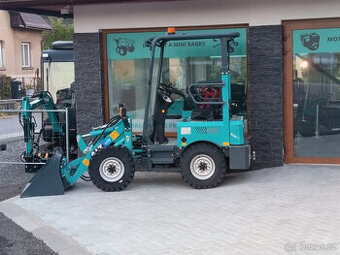 čelní kloubovy 4x4 AKU nakladač 1T