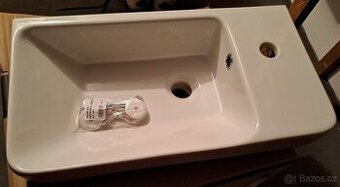 LUXA keramické umývátko 55x30cm, bílá (11054)