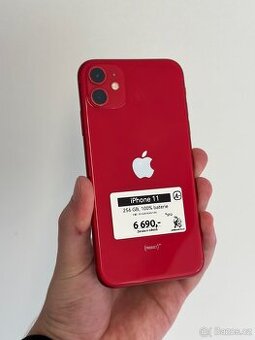 iPhone 11 - 256GB - 100% BATERIE - 6M ZÁRUKA