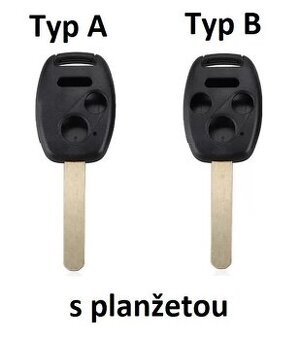 Obal autoklíče Honda - s planžetou