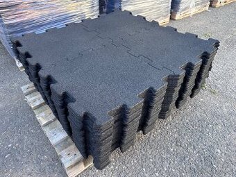 Gumová podlaha puzzle