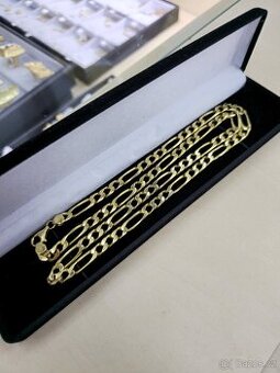 Prodám pánský zlatý řetěz Figaro z plného zlata