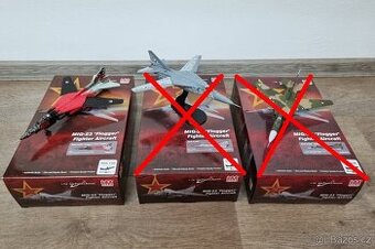 KOVOVÉ MODELY LETADEL MIG-23