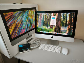 iMac 21,5” 2019 4K, 32 GB RAM, 2TB SSD, kompletní balení