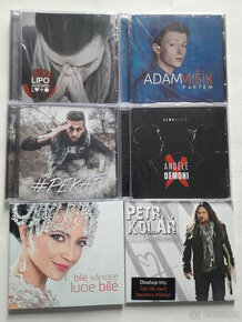 CD českých a slovenských interpretů, NOVÉ či ještě zabalené