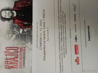 2 vstupenky Richard Krajčo - Adventní koncert