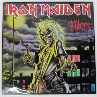 LP Iron Maiden + kreslený kalendár portrétov