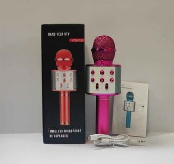Nový bezdrátový karaoke mikrofon