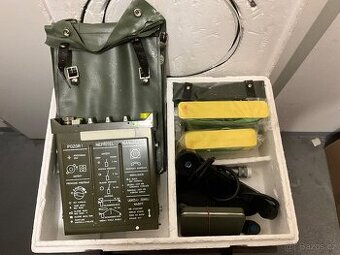 Rádiostanice Tesla RF-10, kompletní sada, odzkoušena