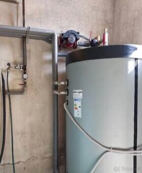 Akumulační nádrž 1000l (2x) + expanzní nádrž