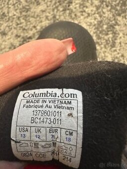 Columbie zimní vel. 31