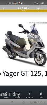 KYMCO Yager GT 125