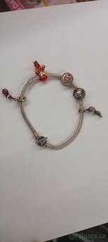 Stříbrný náramek Pandora Marvel