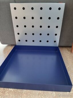 Záchytná ocelová vana s roštem 470x470x60 mm