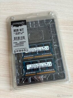 8GB RAM DDR3 (2x4GB) 1600MHz SO-DIMM