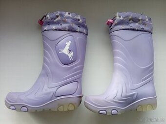 Blikající gumáky vel. 24/25