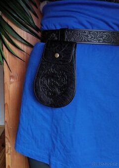 Opasek a kapsa ke kostýmu LARP