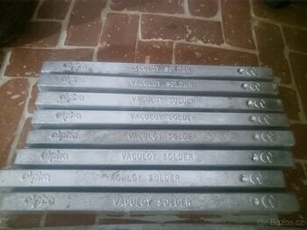 Alpha Vaculoy Solider eutektické pájky 63/37 - 8 tyčí