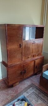 Sekretář starožitný, skleník, komoda Art Deco, bufet