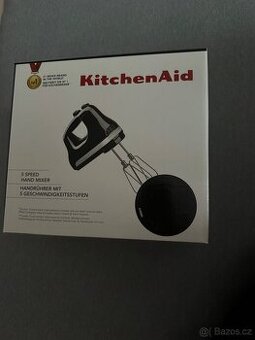 Ruční šlehač KitchenAid 5KHM5110EOB černý nový
