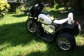 Nová dětská elektrická motorka Chopper Harleyek
