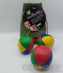 Sada 3 ks žonglovacích míčků (nové nepoužité)
