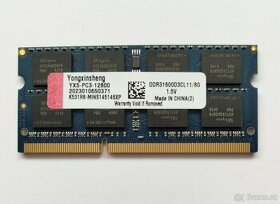 RAM DDR 3 8GB nová RAM DDR 3 8GB nová. Zásilkovna 90kč, na d