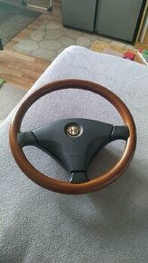 Nepoužitý dřevěný volant alfa Romeo 156 - 1
