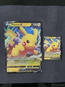 Pokémon TCG: SWSH061, JUMBO SWSH061 Pikachu V - 1