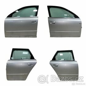 Všechny dveře stříbrná LY7W Audi A4 B7 8E avant r.v. 2007 - 1