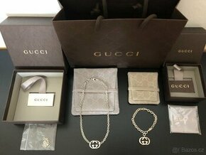Gucci náhrdelník a náramek