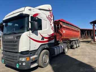 Prodám soupravu Scania R440,+návěs sklápěcí Lider Traktor