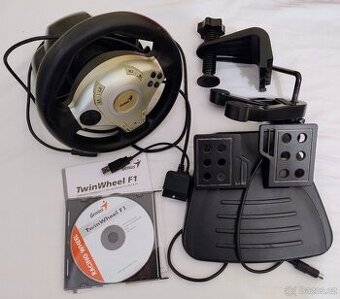 volant Genius TwinWheel F1 (pro PC a PS2)