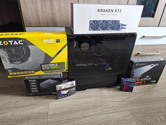Herni PC s 1080ti ,i7 8700K, NZXT Kraken X72