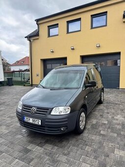 VW CADDY KOMBI  LIFE ECO FUEL 2.0BA+CNG N.STK TAŽNÉ ČE SER.