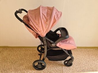 Kočárek Kinderkraft růžový - 1