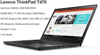 T470, WIndows11, 1rok záruka