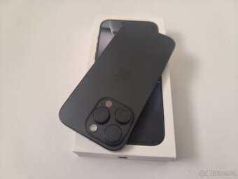 apple iphone 16 PRO 128gb Black Titanium / Batéria 100%