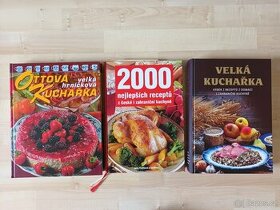 Knihy - kuchařky, životní styl