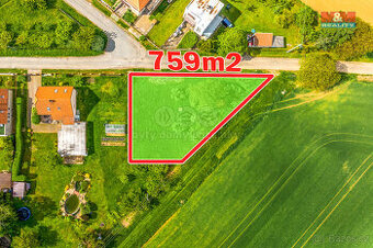 Prodej pozemku k bydlení, 759 m², Suchdol - 1